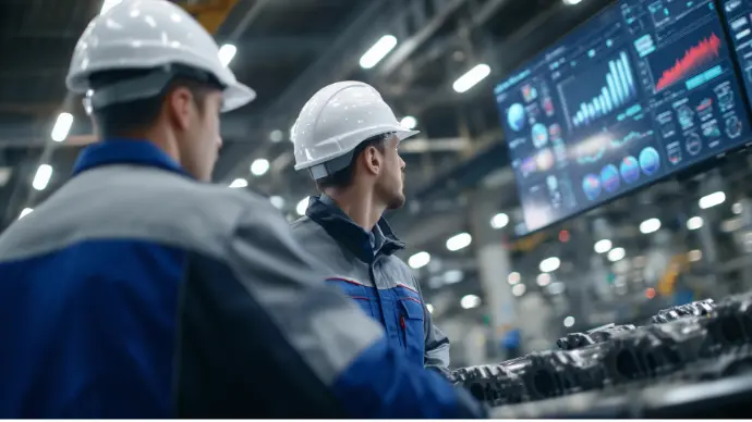 Lean manufacturing implementation dashboard for UK manufacturers - real-time KPIs